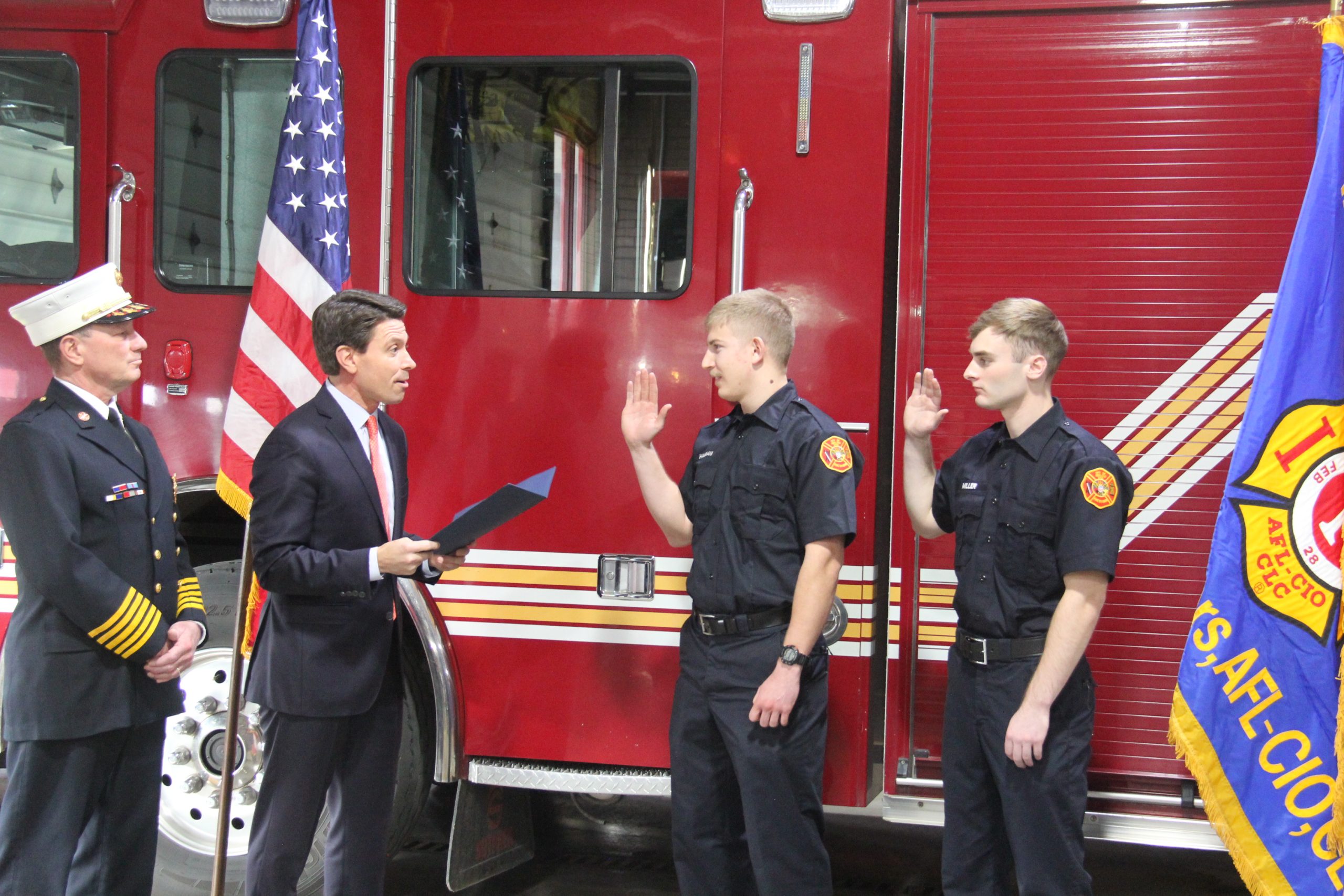 Ashland Fire Division 2 firefighters